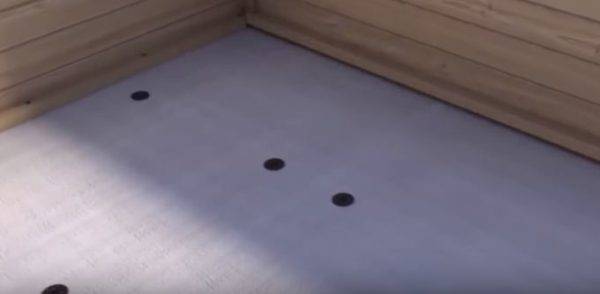 Isolation du sol dans une maison en bois: procédure de travail + appareils de chauffage populaires