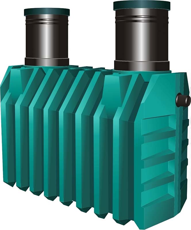 Vue d'ensemble de la fosse septique pour donner "Tank": comment ça marche, les avantages et les inconvénients du système