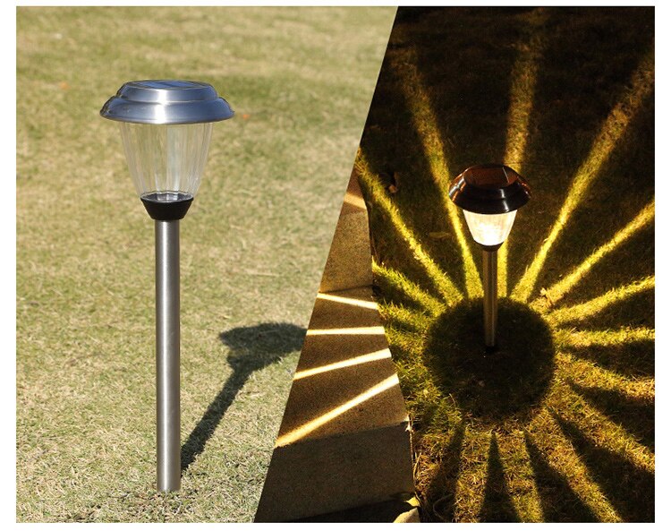 Schéma d'une lampe de jardin à énergie solaire