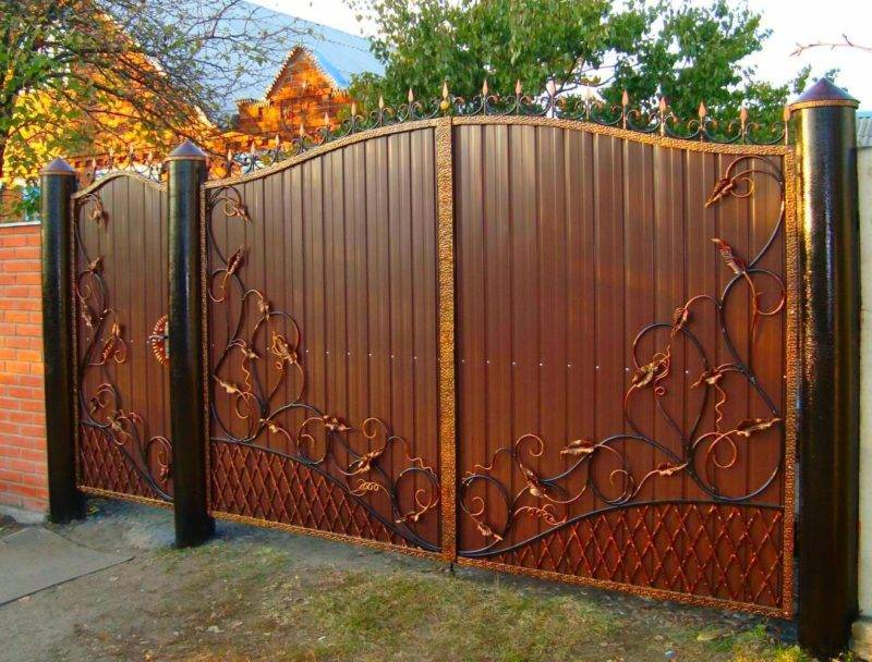 Portes avec porte pour une maison privée: variétés et conseils parmi lesquels choisir les clients