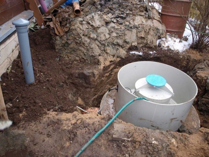 Types d'égouts à installer dans le pays