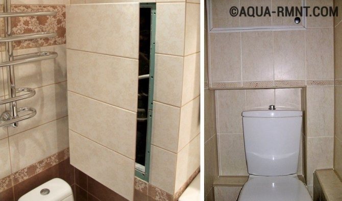 Tuyauterie dans la salle de bain : analyse des schémas de tuyauterie cachés et ouverts