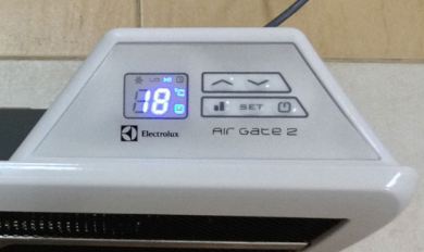 Convecteurs avec thermostats électroniques et commande numérique