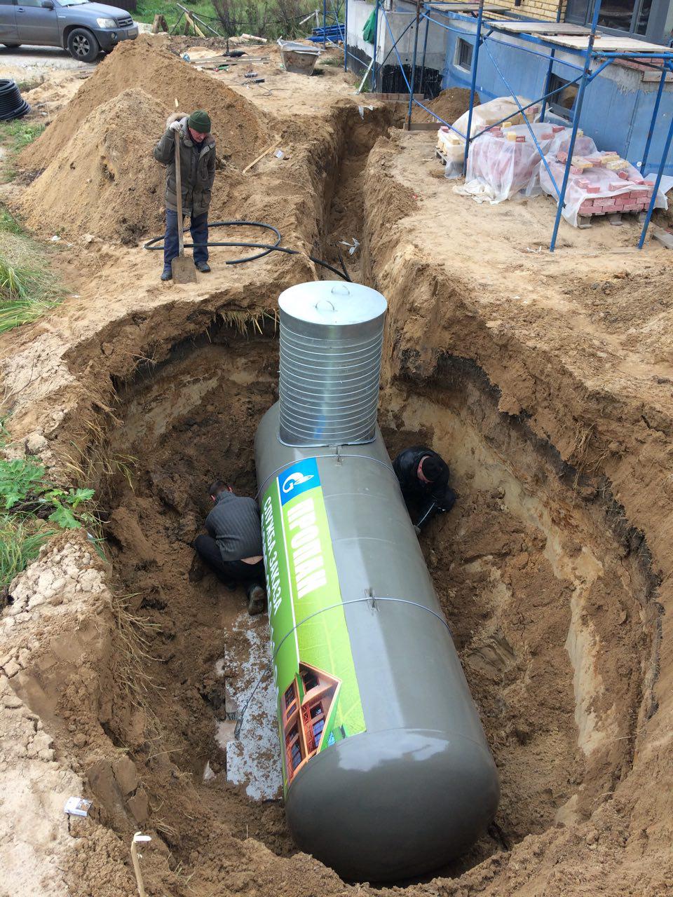 Réservoir de gaz clé en main : étapes d'installation et d'installation d'une station autonome - point j