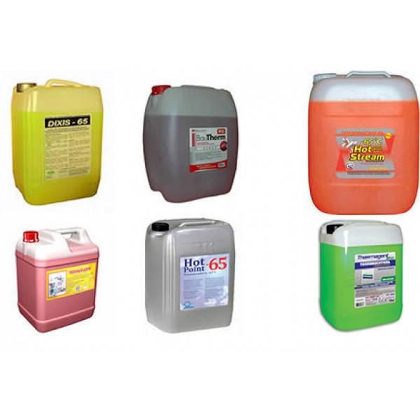 Types de caloporteurs pour le système de chauffage, leurs paramètres optimaux et un exemple de calcul de volume