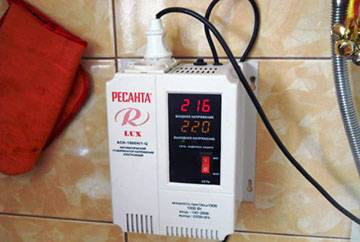 Stabilisateurs de tension pour chaudière à gaz Baxi : TOP-12 des meilleurs modèles selon les consommateurs