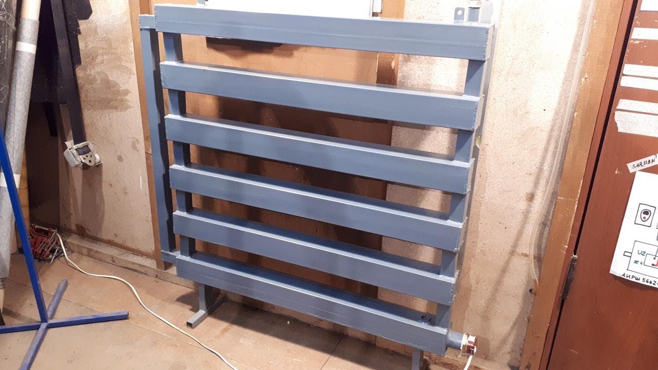 Chauffage fait maison dans le garage: un appareil à faire soi-même