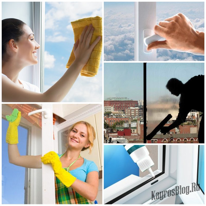 Prendre soin des fenêtres en plastique, comment les laver, les nettoyer et les réparer