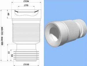 Installation de l'ondulation sur les toilettes et les spécificités de la connexion de la plomberie avec celle-ci