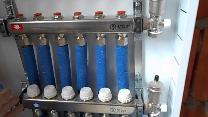 Conception et installation d'un système de chauffage à collecteur