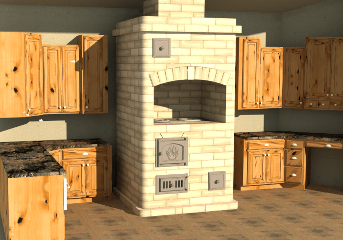 Four à briques pour la maison: directives pour choisir le type optimal et exemples de commandes pour artisans indépendants