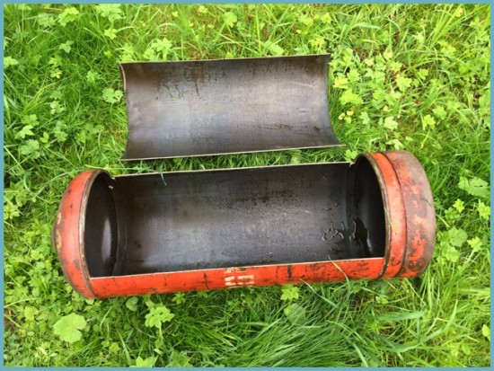 Brasier à faire soi-même à partir d'une bouteille de gaz: instructions et caractéristiques