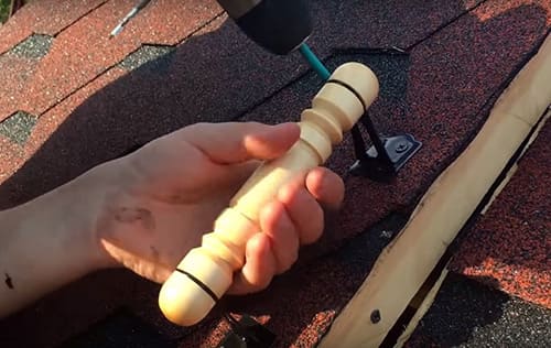 Nous récupérons le revêtement du puits