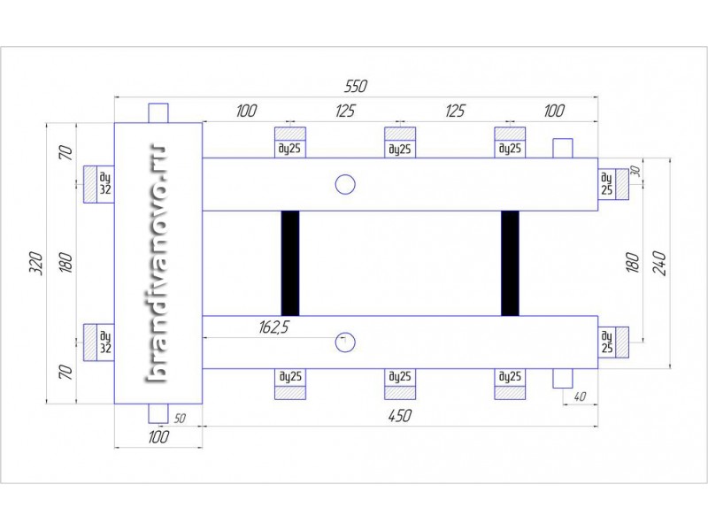 Collecteur pour chauffage (79 photos): objet de distribution en polypropylène à faire soi-même, système et groupe collecteur, peigne