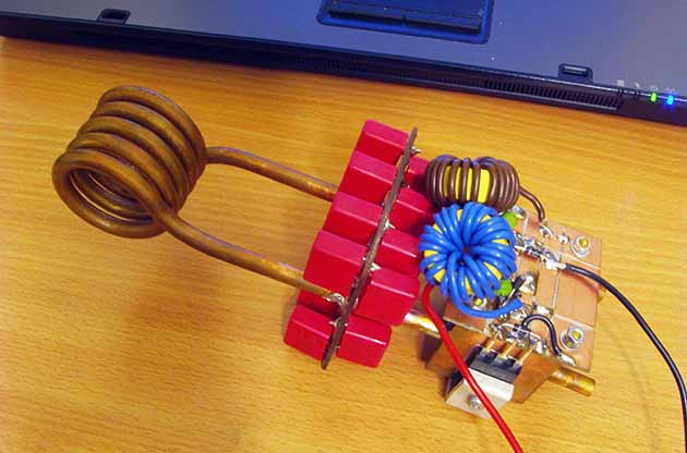 Chauffage par induction vortex fait maison à partir d'un onduleur de soudage