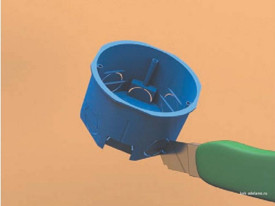 Prise pour cloison sèche - choix, dimensions, prix, installation d'une prise sur cloison sèche