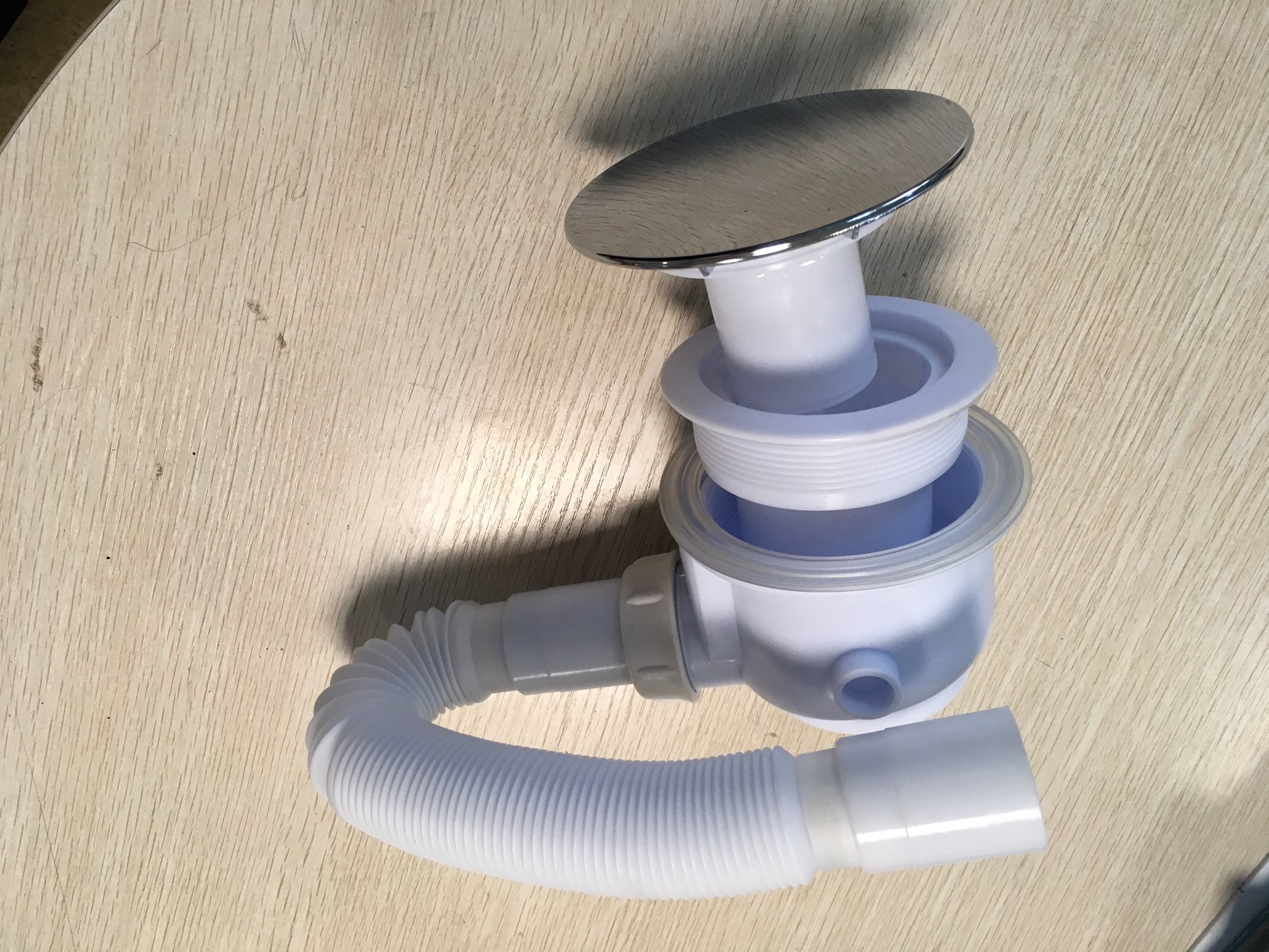 Assemblage du receveur de douche