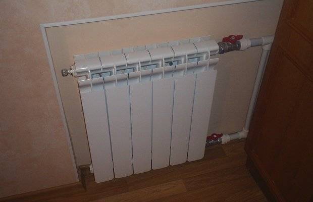 Schéma de chauffage pour une maison à deux étages