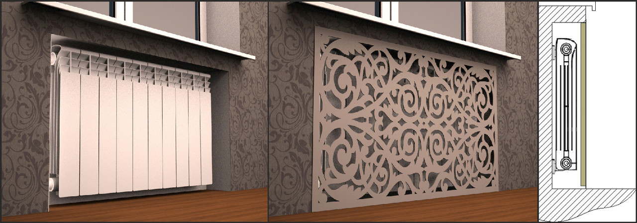 Ecrans pour batterie de chauffage : tour d'horizon des grilles décoratives pour radiateurs