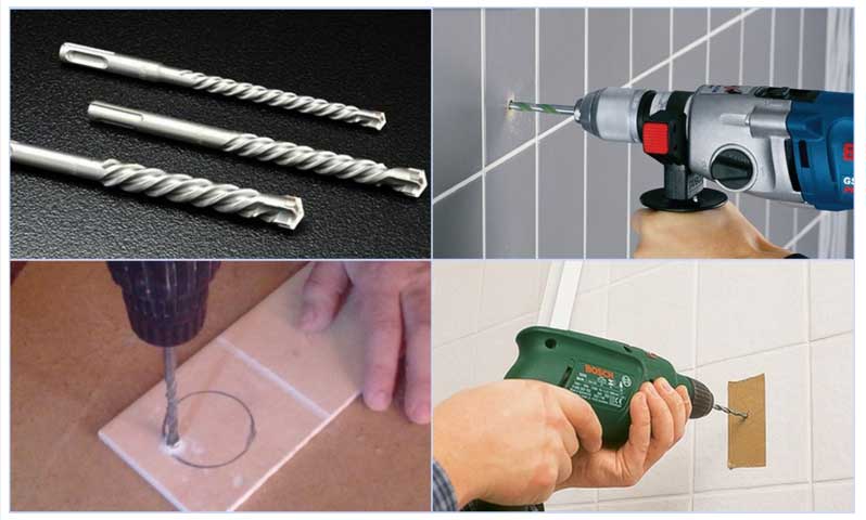 Comment percer un trou dans une tuile sans l'endommager - instructions avec photos et vidéos