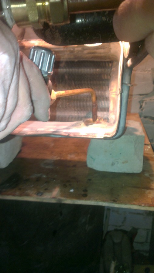 Nettoyage de colonne de gaz à faire soi-même