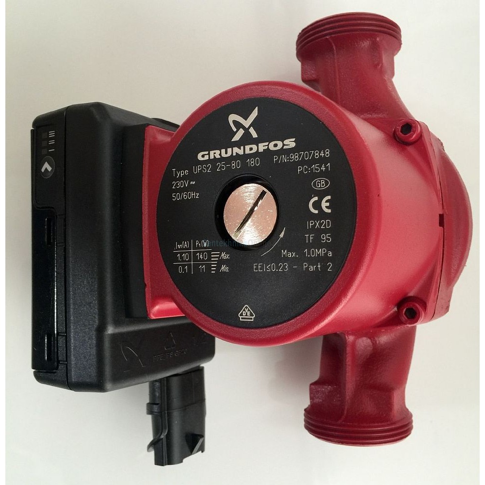 Pompes de circulation Grundfos pour systèmes de chauffage et d'eau chaude