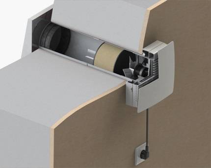 Disposition de la ventilation au plafond: types de systèmes de ventilation et caractéristiques de leur disposition