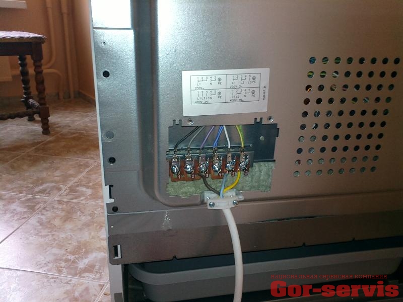 Comment connecter un poêle à gaz combiné à l'électricité