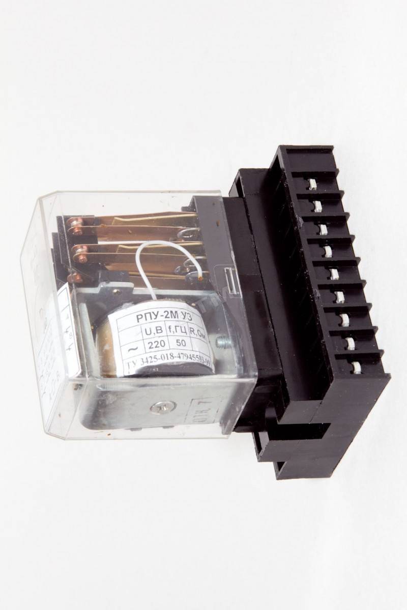 Relais de contrôle de phase : principe de fonctionnement, types, marquage, réglage et raccordement