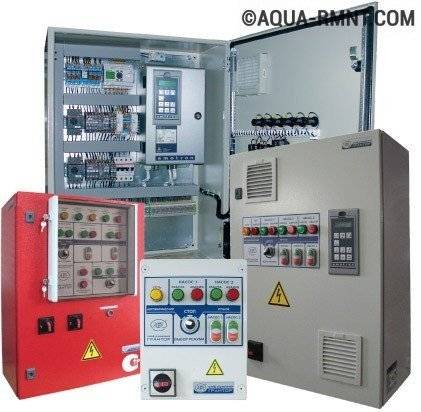 Armoire de commande de la pompe : principe de fonctionnement et fonctionnement