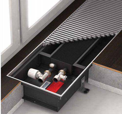 Sélection et installation de convecteurs au sol pour le chauffage de l'eau