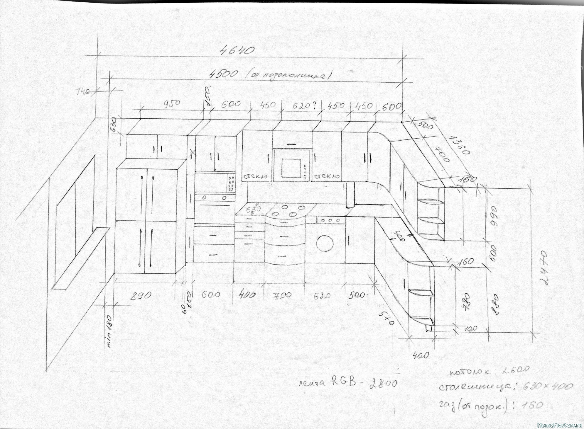 Câblage dans la cuisine