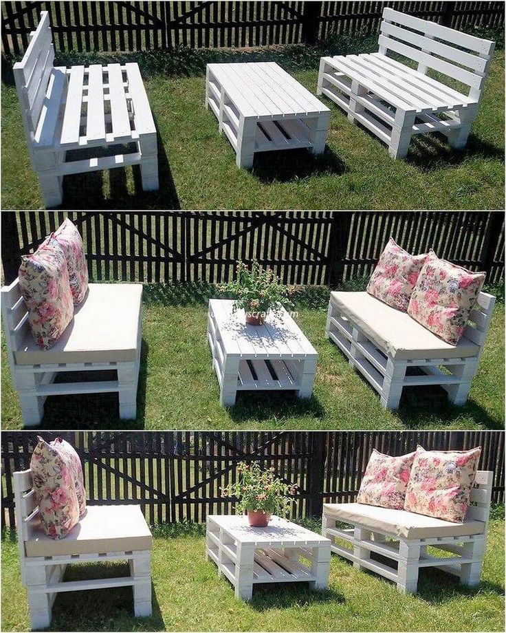 Meubles de palette - 80 photos d'idées de décoration d'intérieur intéressantes