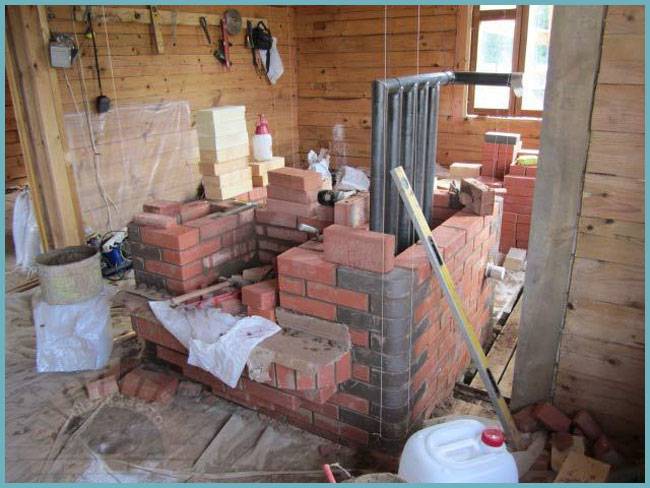 Chauffage au poêle avec un circuit d'eau pour une maison particulière - dispositions générales