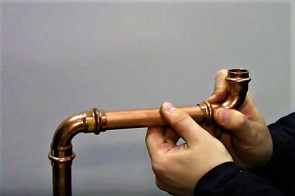 Tuyau en cuivre où il est utilisé et caractéristique, également à souder