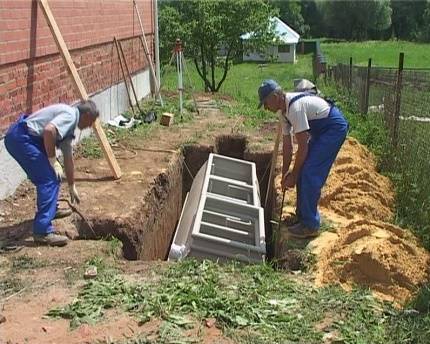 Comment la fosse septique Tver est installée: un aperçu de la technologie d'installation