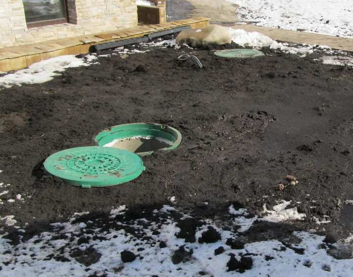 Comment réparer un puisard à partir d'anneaux en béton