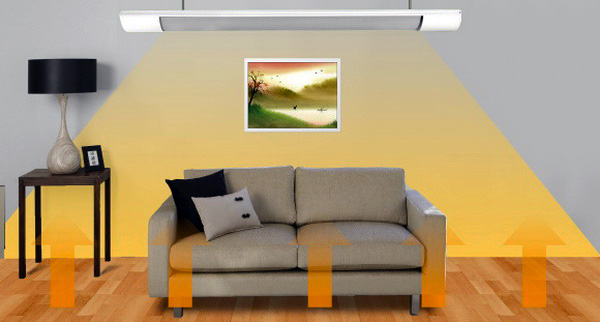 Radiateurs infrarouges de plafond