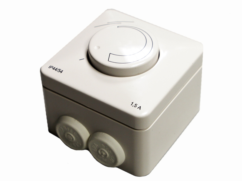 Régulateur de vitesse du ventilateur : types d'appareils et règles de connexion