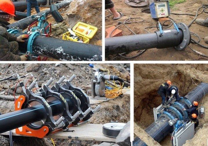 Comment se déroule le soudage bout à bout des tuyaux en polyéthylène: instructions de travail