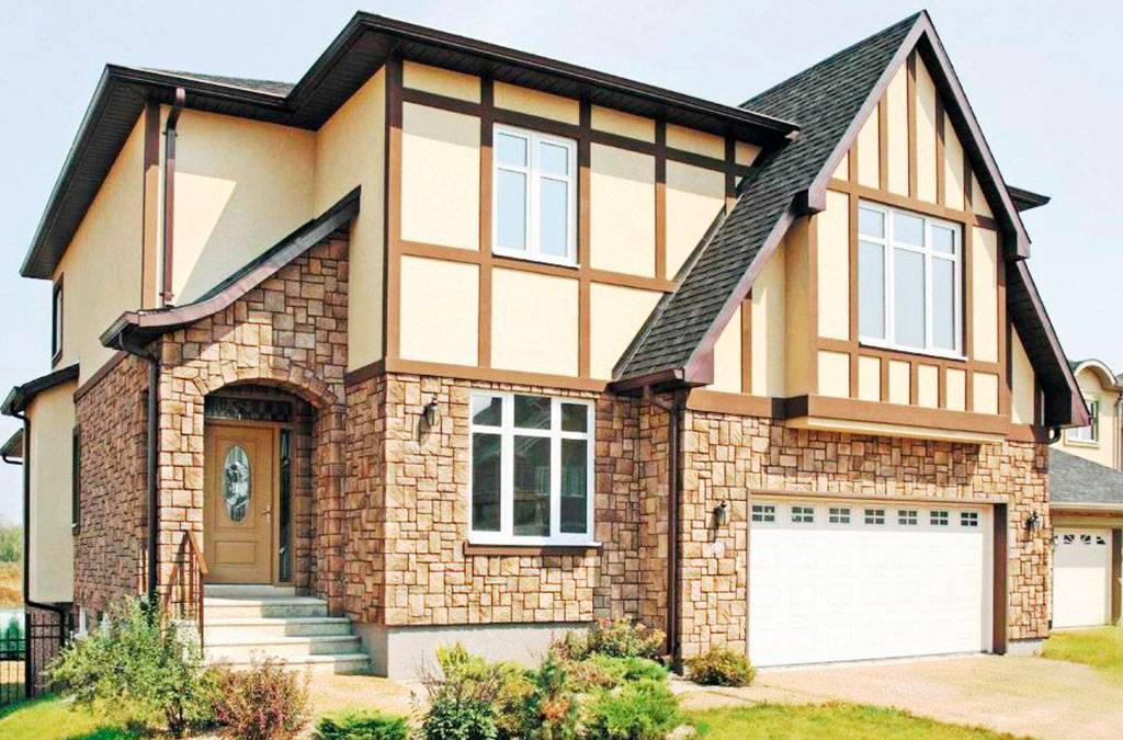 Aperçu des matériaux modernes pour la finition de la façade d'une maison privée