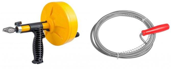 Un câble pour nettoyer les tuyaux d'égout, une variété d'appareils et comment l'utiliser, comment le faire soi-même