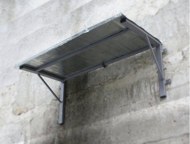 Comment faire une visière sur les portes de garage de vos propres mains, types d'auvents et instructions