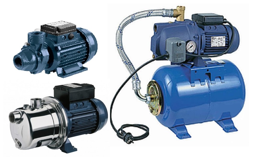 Pompe à eau haute pression: aperçu des types, conseils pour choisir - point j