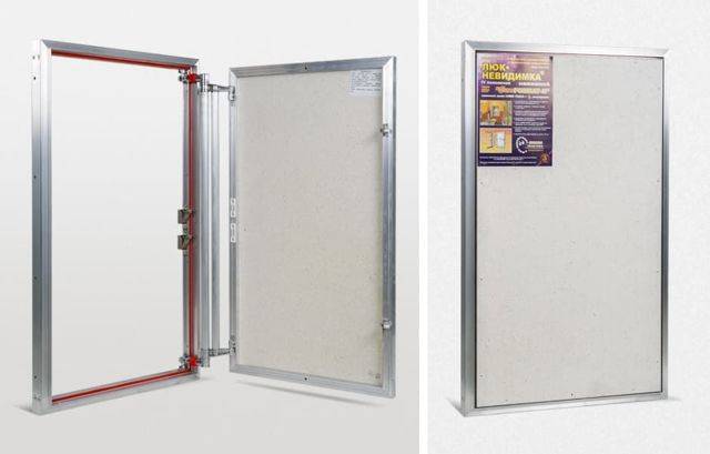 Dimensions des trappes sanitaires pour salle de bain et toilettes : dimensions des trous