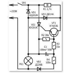 5 schémas pour une commutation en douceur sur les lampes à incandescence