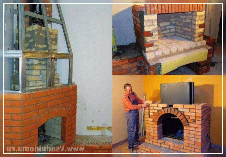 Cheminée à faire soi-même: photos, dessins, instructions étape par étape