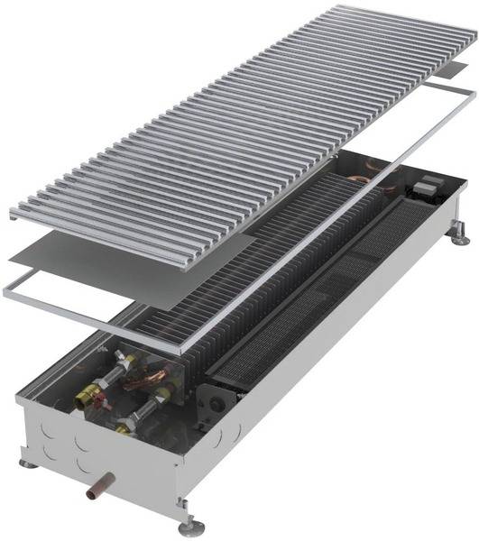 Installation de convecteurs au mur