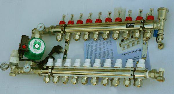 Peigne pour un système de chauffage : un aperçu des règles d'installation + un algorithme pour le montage DIY