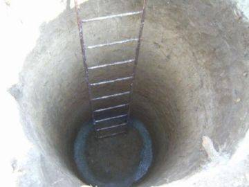 Que faire si les anneaux de la fosse de vidange ont coulé?